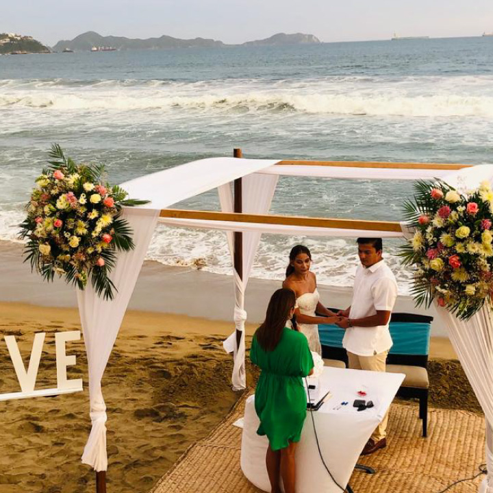 Bodas Mar celeste